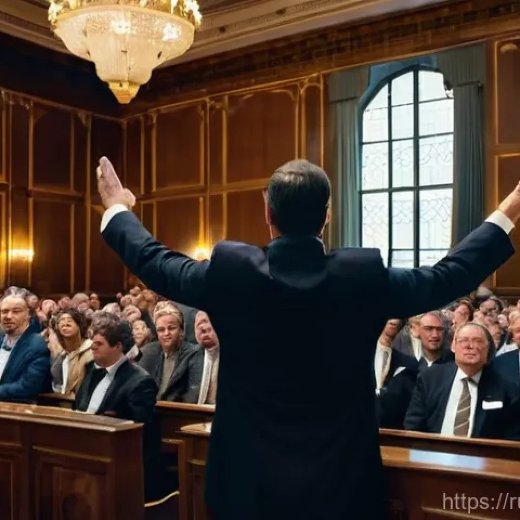 경매사 직업으로 성공한 유명인 사례 - **The Charismatic Conductor of Bids:**
    "A dynamic, charismatic male auctioneer in his late 40s, ...