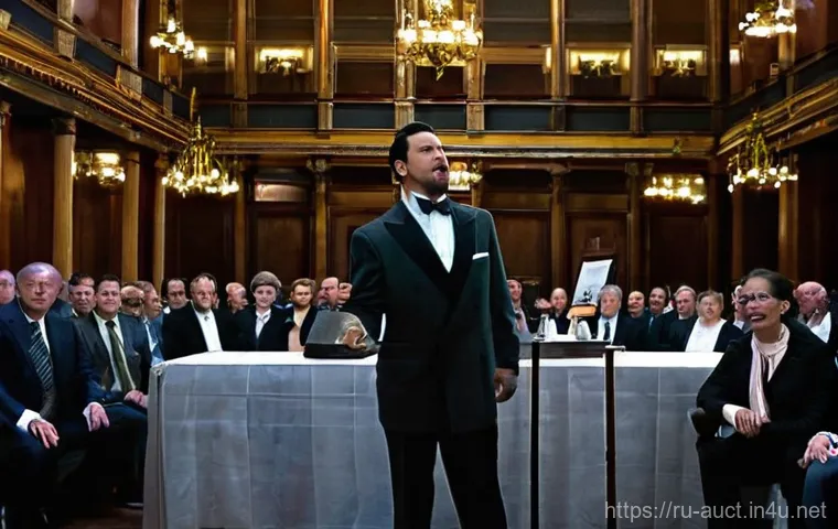 경매사 자격증의 활용도와 중요성 - **A Dynamic Auctioneer in a Grand Russian Setting:** A charismatic male or female auctioneer in thei...