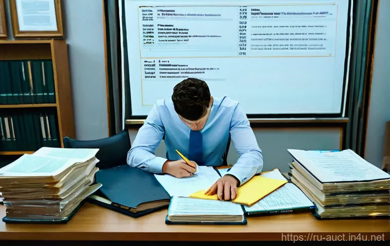 경매사 시험 준비 중 겪을 수 있는 문제점 해결 - **Prompt 1: "The Legal Labyrinth Navigator"**
A young professional (male or female, early 30s) i...